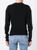 cropped paneled trim jumper