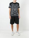 geometric print T-shirt
