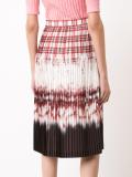 tie dye pleated skirt