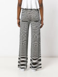 zig-zag pattern flares