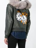 fur collar bomber jacket 