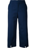 straight cropped pants 