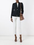 check woven jacket