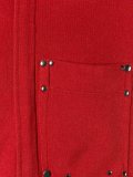 pocket detail oversized coat