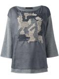 camouflage detail jumper 