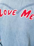 rear patch denim shirt
