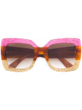 oversized sunglasses