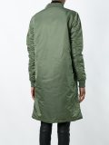 long bomber jacket