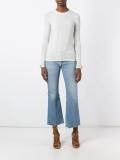 button cuff jumper