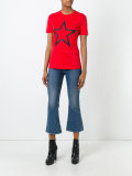 star print T-shirt
