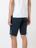zip pocket casual shorts