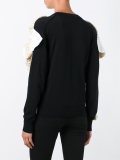 crochet panel structured jumper
