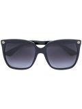 oversize gradient square sunglasses