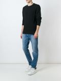 panelled sweatshirt