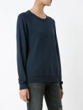 destroyed effect sweatshirt