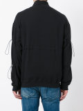 zipped neck sweatshirt 