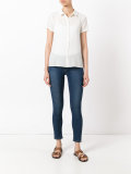 button-up blouse