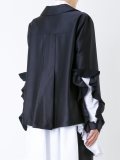 ruffle sleeve jacket