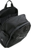 logo embroidered backpack