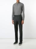 straight-leg trousers 