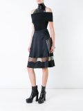 lace panel skirt
