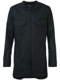 zipped long shirt
