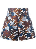 floral print shorts