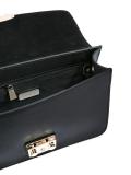 flap closure shoulder bag