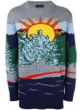 patterned jumper 