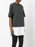 contrast hem top