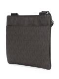 zipped messenger bag