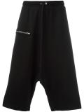 zipped pocket shorts