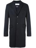 peaked lapels mid coat