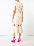 hem cut out dress