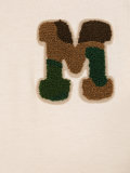 M appliqué T-shirt