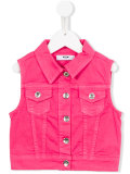 denim gilet