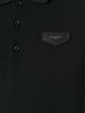 Cuban-fit logo plaque polo shirt