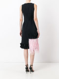 fringed detail dress