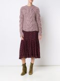 'Francisca'手工粗针织毛衣