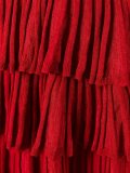 ruffled flared dress