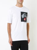 gorilla patch print T-shirt