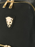 gold-tone zips backpack