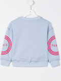 logo print sweatshirt 