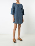 'Becerra' flute arm dress