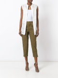 cropped cargo trousers 