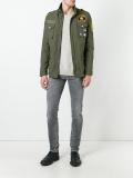 multi patch bomber jacket 