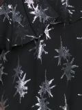 metallic pattern top