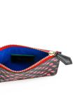 strawberry skull print wallet