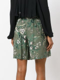 floral print shorts
