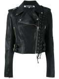 Eyelet Biker Jacket